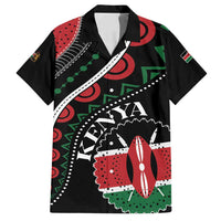 Personalized Kenya Family Matching Long Sleeve Bodycon Dress and Hawaiian Shirt Harambee African Pattern - Wonder Print Shop