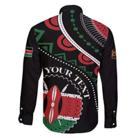 Personalized Kenya Family Matching Puletasi and Hawaiian Shirt Harambee African Pattern - Wonder Print Shop