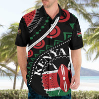 Personalized Kenya Hawaiian Shirt Harambee African Pattern - Wonder Print Shop