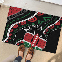 Kenya Rubber Doormat Harambee African Pattern - Wonder Print Shop