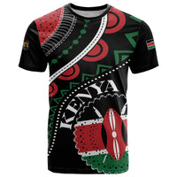 Personalized Kenya T Shirt Harambee African Pattern - Wonder Print Shop