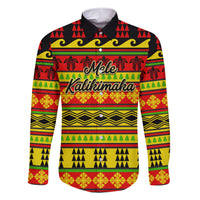 Custom Hawaii Christmas Family Matching Short Sleeve Bodycon Dress and Hawaiian Shirt Hawaiian Quilt Pattern Reggae Version - Wonder Print Shop