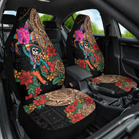 Las Posadas Car Seat Cover Pinata With Mexican Aztec Circle - Wonder Print Shop