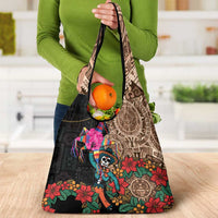 Las Posadas Grocery Bag Pinata With Mexican Aztec Circle