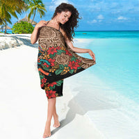 Las Posadas Sarong Pinata With Mexican Aztec Circle - Wonder Print Shop