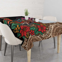 Las Posadas Tablecloth Pinata With Mexican Aztec Circle - Wonder Print Shop