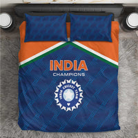India Cricket Bedding Set The Men In Blue Champions - Wonder Print Shop