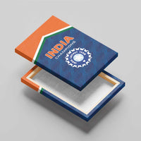 India Cricket Canvas Wall Art The Men In Blue Champions - Wonder Print Shop