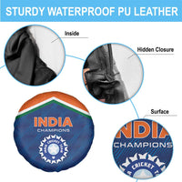 India Cricket Spare Tire Cover The Men In Blue Champions - Wonder Print Shop