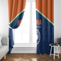 India Cricket Window Curtain The Men In Blue Champions - Wonder Print Shop