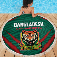 Bangladesh Cricket Beach Blanket The Tigers Go Champions - Wonder Print Shop