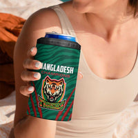 Custom Bangladesh Cricket 4 in 1 Can Cooler Tumbler The Tigers Go Champions - Wonder Print Shop