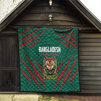Bangladesh Cricket Quilt The Tigers Go Champions - Wonder Print Shop