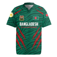 Custom Bangladesh Cricket Rugby Jersey The Tigers Go Champions - Wonder Print Shop
