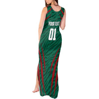 Custom Bangladesh Cricket Tank Maxi Dress The Tigers Go Champions - Wonder Print Shop