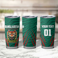 Custom Bangladesh Cricket Tumbler Cup The Tigers Go Champions - Wonder Print Shop