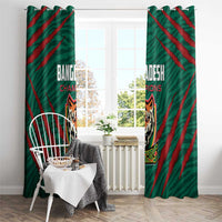 Bangladesh Cricket Window Curtain The Tigers Go Champions - Wonder Print Shop