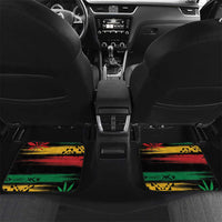 Reggae King Marley One Love Car Mats Rastafarian Lion Grunge