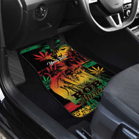 Reggae King Marley One Love Car Mats Rastafarian Lion Grunge