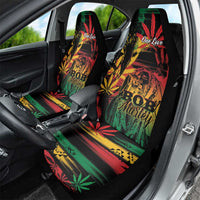 Reggae King Marley One Love Car Seat Cover Rastafarian Lion Grunge