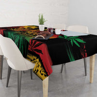 Reggae King Marley One Love Tablecloth Rastafarian Lion Grunge - Wonder Print Shop