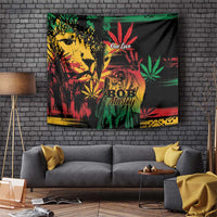 Reggae King Marley One Love Tapestry Rastafarian Lion Grunge - Wonder Print Shop