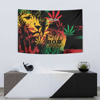 Reggae King Marley One Love Tapestry Rastafarian Lion Grunge - Wonder Print Shop