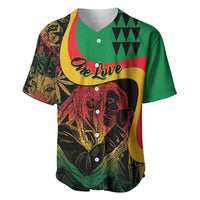 Personalized Legend Reggae Marley Baseball Jersey Kakau Jawaiian