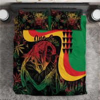 Legend Reggae Marley Bedding Set Kakau Jawaiian