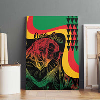 Legend Reggae Marley Canvas Wall Art Kakau Jawaiian