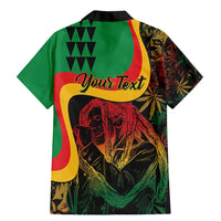 Personalized Legend Reggae Marley Family Matching Mermaid Dress and Hawaiian Shirt Kakau Jawaiian