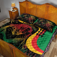 Legend Reggae Marley Quilt Bed Set Kakau Jawaiian - Wonder Print Shop