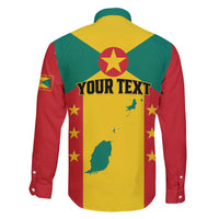 Personalized Gwenad Family Matching Short Sleeve Bodycon Dress and Hawaiian Shirt Grenada Coat Of Arms Flag Style