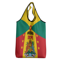 Gwenad Grocery Bag Grenada Coat Of Arms Flag Style