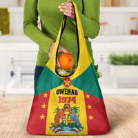 Gwenad Grocery Bag Grenada Coat Of Arms Flag Style