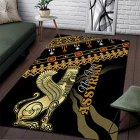 Assyrian New Year Area Rug Akitu 6774 Kha B Nissan - Wonder Print Shop