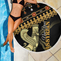 Assyrian New Year Beach Blanket Akitu 6774 Kha B Nissan - Wonder Print Shop