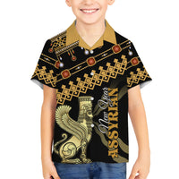 Assyrian New Year Kid Hawaiian Shirt Akitu 6774 Kha B Nissan - Wonder Print Shop