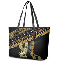 Assyrian New Year Leather Tote Bag Akitu 6774 Kha B Nissan - Wonder Print Shop
