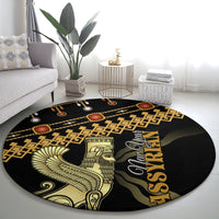 Assyrian New Year Round Carpet Akitu 6774 Kha B Nissan