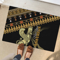 Assyrian New Year Rubber Doormat Akitu 6774 Kha B Nissan - Wonder Print Shop