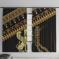 Assyrian New Year Window Curtain Akitu 6774 Kha B Nissan - Wonder Print Shop