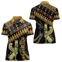 Assyrian New Year Women Polo Shirt Akitu 6774 Kha B Nissan - Wonder Print Shop