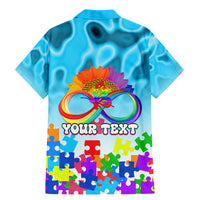 World Autism Awareness Day 2024 Family Matching Mermaid Dress and Hawaiian Shirt In A World Where You Can Be Anything Be Kind - Wonder Print Shop