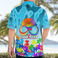 World Autism Awareness Day 2024 Hawaiian Shirt In A World Where You Can Be Anything Be Kind - Wonder Print Shop