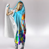 World Autism Awareness Day 2024 Hooded Blanket In A World Where You Can Be Anything Be Kind
