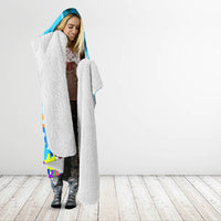 World Autism Awareness Day 2024 Hooded Blanket In A World Where You Can Be Anything Be Kind