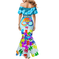 World Autism Awareness Day 2024 Mermaid Dress In A World Where You Can Be Anything Be Kind - Wonder Print Shop