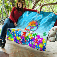 World Autism Awareness Day 2024 Quilt In A World Where You Can Be Anything Be Kind - Wonder Print Shop