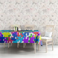 World Autism Awareness Day 2024 Tablecloth In A World Where You Can Be Anything Be Kind - Wonder Print Shop